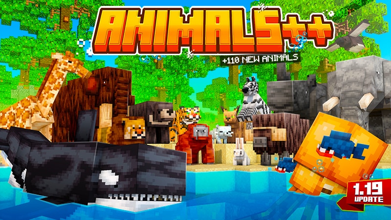 Cover art of the Marketplace map "Animals++"