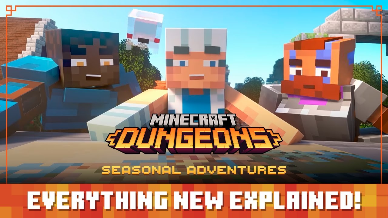 Minecraft Dungeons: Introduction to Seasonal Adventures – Official Trailer