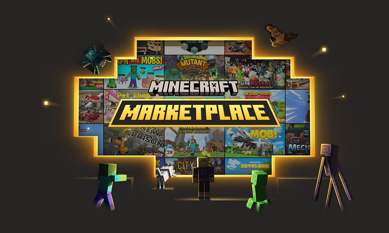 Minecraft Marketplace key art