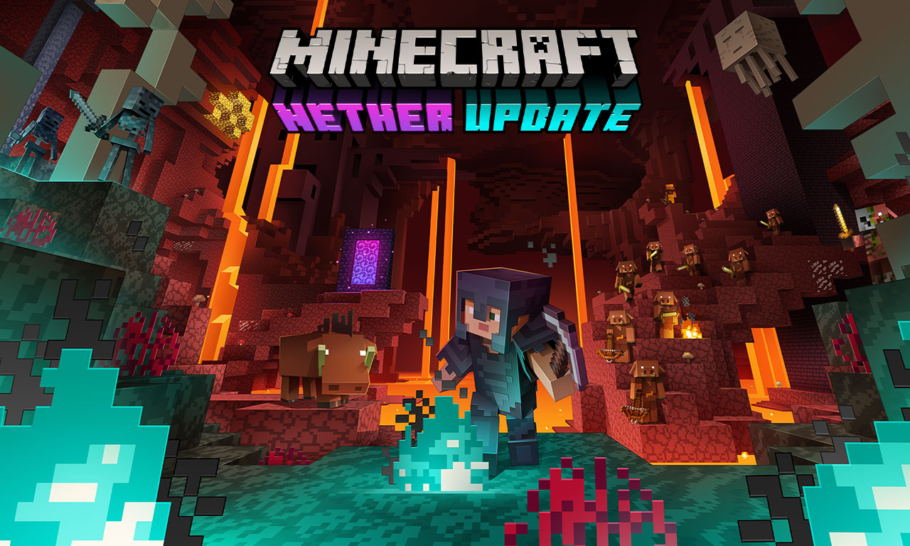 Minecraft Nether Update key art
