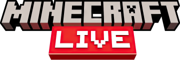 Logotipo de Minecraft Live