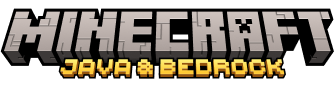Minecraft Java and Bedrock logo